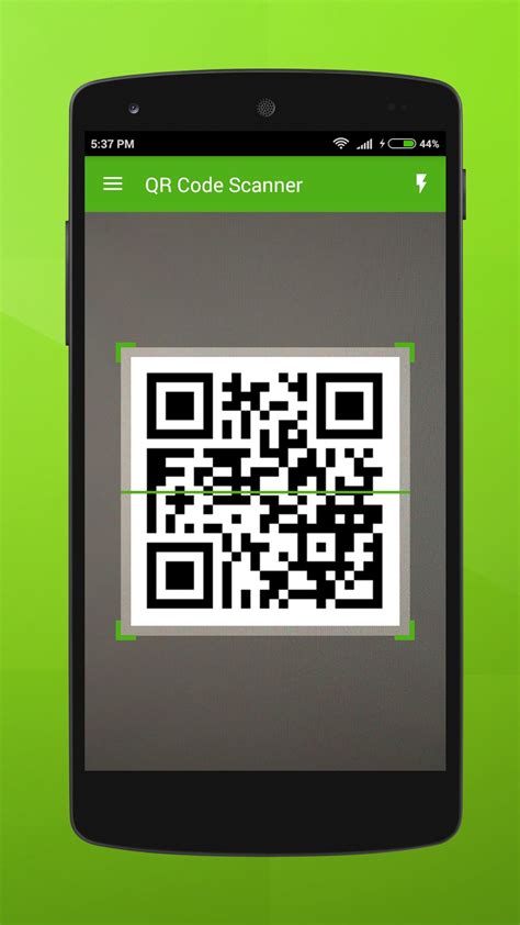 QR scanner .
